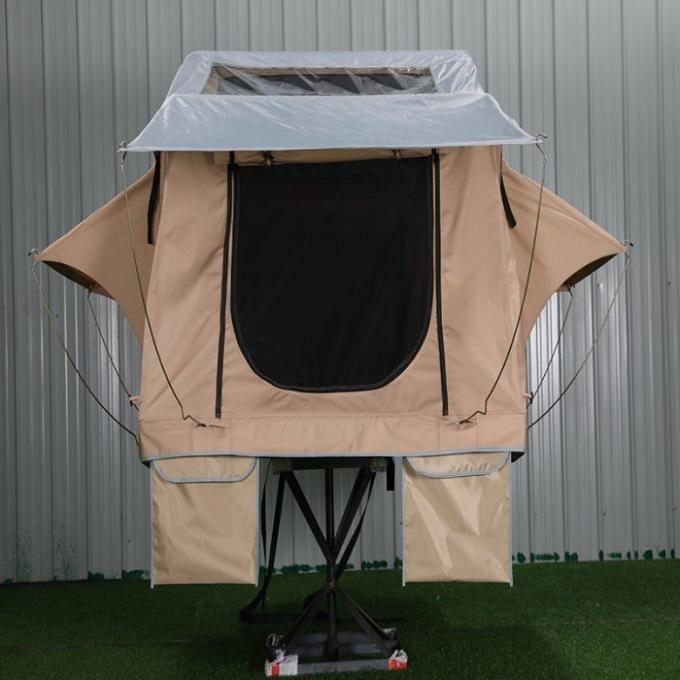 Fast Automatic Opening Rooftop Camping Tent , Pickup Truck Rooftop Tent
