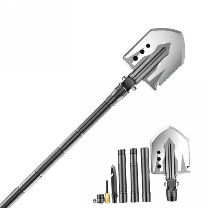 8 Inch 3Cr13 Anodizing Handle Multifunctional Folding Shovel