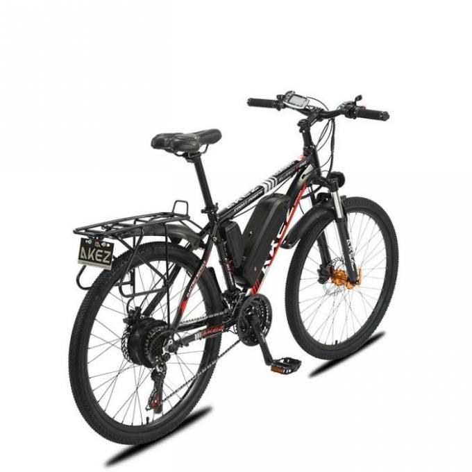 Soft Tail Frame Lithium Battery Electric Bike 60km , 13Ah 48V Lithium Electric Cycle