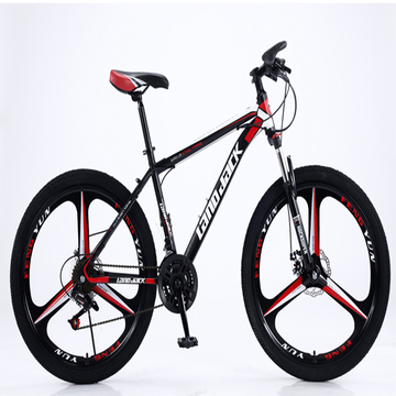 26 Inch Aluminum Mountain Bike , Hard Frame Disc Brake Racing Mountain Bike