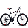 Outdoor Unfoldable Aluminum Mountain Bike , 150kg Carbon Fiber Mountain Bicycle