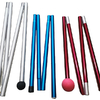 Aluminium Alloy Foldable Tent Poles 19mm With Rubber