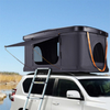 Double Layer Rooftop Camping Tent For Car , 2-3 / 3-4 Person Hard Shell Roof Top Tent
