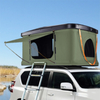 Straight Bracing Type Outdoor Hard Shell Car Roof Tent PU Coated