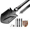 83cm Multifunctional Outdoor Shovel , Multi Purpose Folding Shovel Ultimate Survival Tool