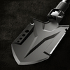 Straight Handle Multi Function Camping Shovel 83cm