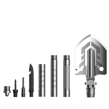 Alluminum Alloy Multifunctional Outdoor Shovel , Multifunctional Engineering Shovel