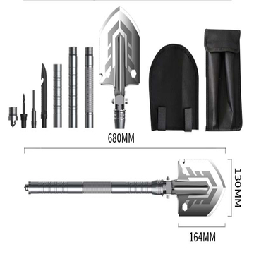 3Cr13 Foldable Survival Tactical Multifunctional Shovel