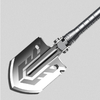 Manganese Steel Multifunctional Outdoor Shovel Square Lightweight Foldable