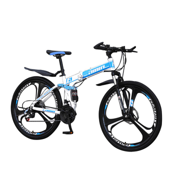 Aluminum Alloy 26 Foldable Mountain Bike 21 / 24 Speed