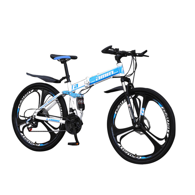 Aluminum Alloy 26 Foldable Mountain Bike 21 / 24 Speed