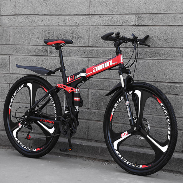 Off Road Riding 26" Lightweight Folding Mountain Bike