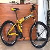Aluminum Alloy 120kg Foldable Mountain Bike 26 Inch