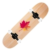 7 Layer Maple Wood Sand Pu Wheel Deck Wood Off Road Skateboard Bearing Black