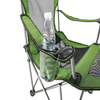 Good Load Bearing Portable And Stowable 600D Fabric Tall Outdoor Folding Chair With Carry Bag