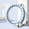 Thin Waist Smart Hula Hoop Ring Silicone ABS Adjustable Size