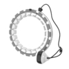 24 Section Weighted Hula Hoop Adjustable Size Unisex