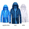 Nylon Fabric Elasticity Upf 50+ Long Sleeve Uv Protection Women Sunscreen Clothing